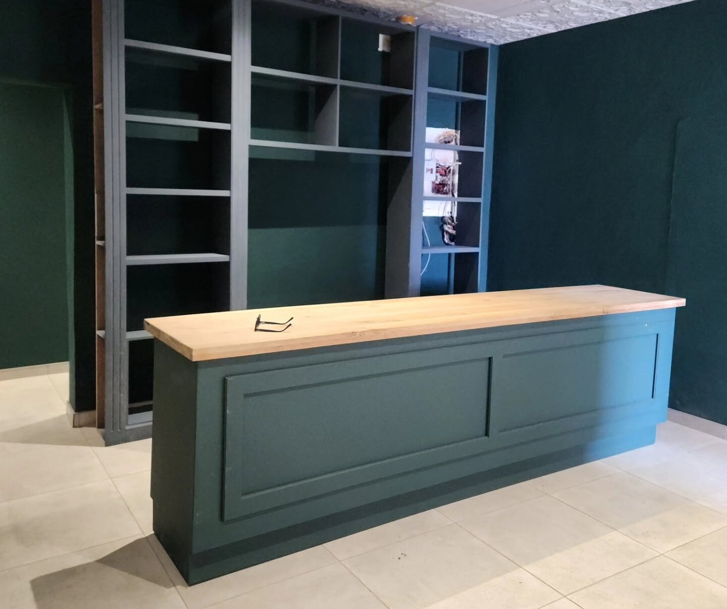 Cabinet Installation and Shop Fitting